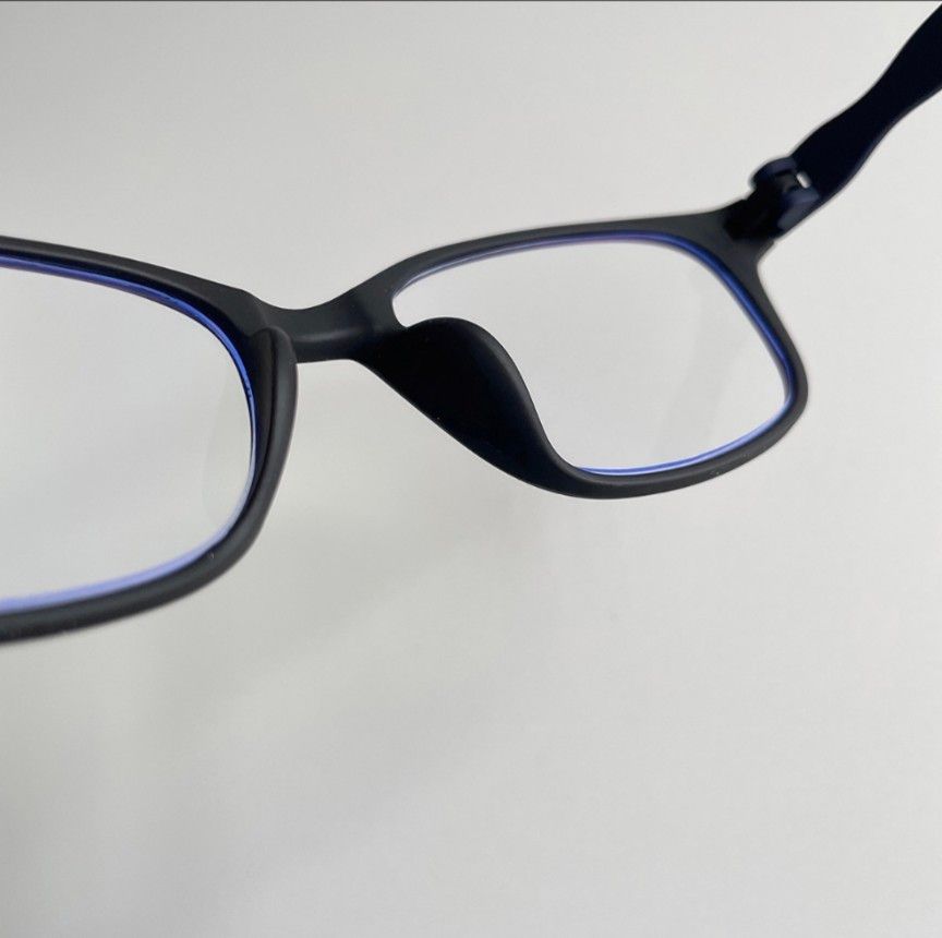 老眼鏡 +2.5 軽量 ブルーライトカット ブラック×ブルー スクエア クリア リーディンググラス シニアグラス PC 大人気