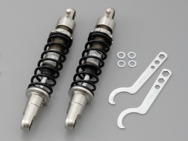 デイトナ アルミリアクッション 285mm ブラックスプリング モンキー/ゴリラ用 ホンダ モンキー 69078 DAYTONA