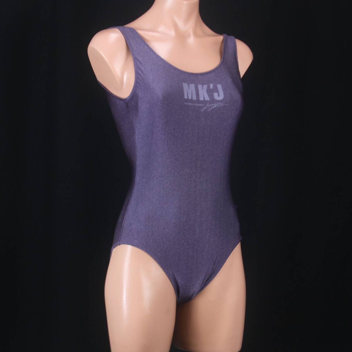 U9134* Michiko Koshino купальный костюм женский 9M One-piece лиловый высокий ноги сделано в Японии плавание плавание плавание Pooh рубин chi море 
