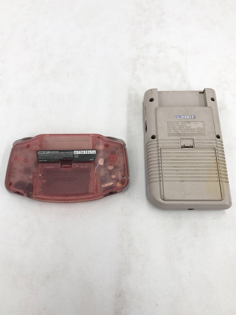 GH240514-04O/ゲームボーイ 初代 カラー アドバンス GAMEBOY COLOR ADVANCE 本体 レッド ブルー クリアパープル 等 Nintendo 任天堂_画像8