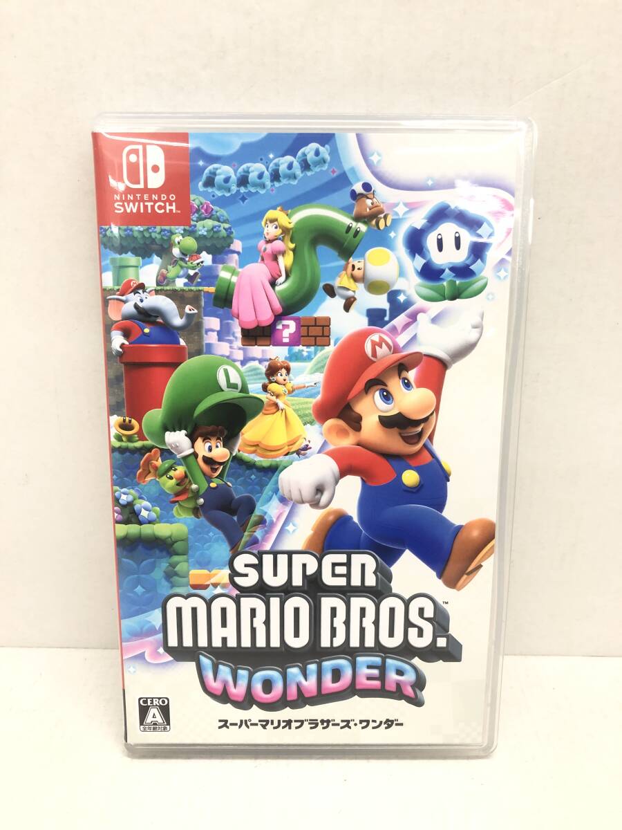GS240517-01O/ ニンテンドースイッチソフト スーパーマリオブラザーズ ワンダー Super Mario Bros. Wonder Nintendo Switch 任天堂_画像1