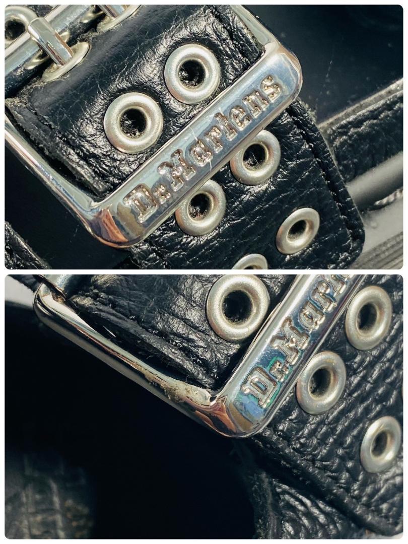 【希少・良品】Dr.Martens ドクターマーチン クラリッサⅡ HDW バックル 黒 ブラック UK4 23cm アクセント アイコニック スタイリッシュ_画像9