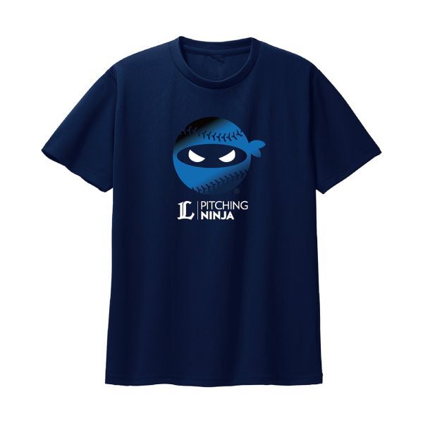 【全文必読】 未開封 埼玉西武ライオンズ Pitching Ninja×LIONS Tシャツ Lサイズの画像1