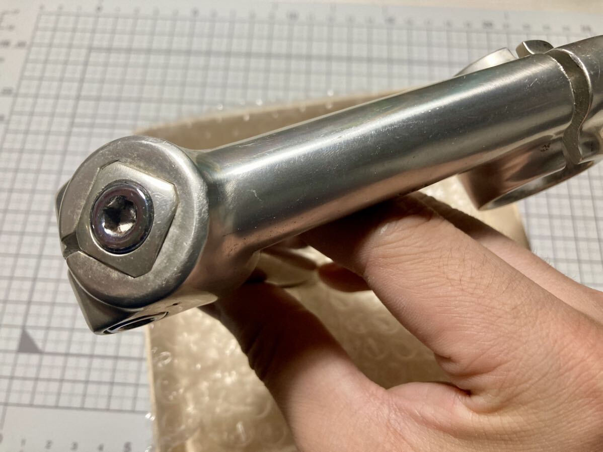 箱付き 日東/NITTO 天返しステム 90mm #ハンドル #競輪 #NJS 箱付き 日東/NITTO 天返しステム 90mm #ハンドル #競輪 #NJS