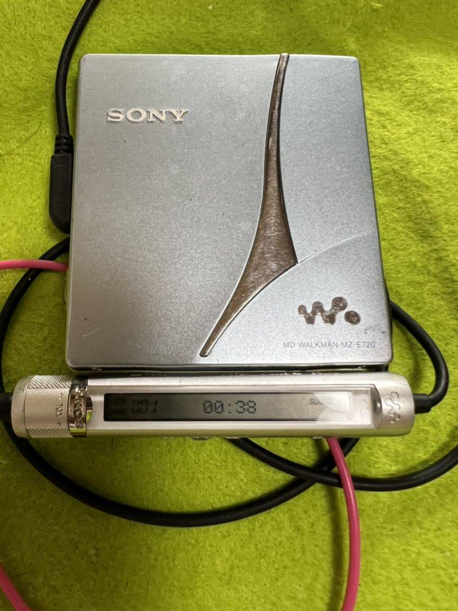 SONY MDウォークマン MZ-E720 再生確認済み_画像3