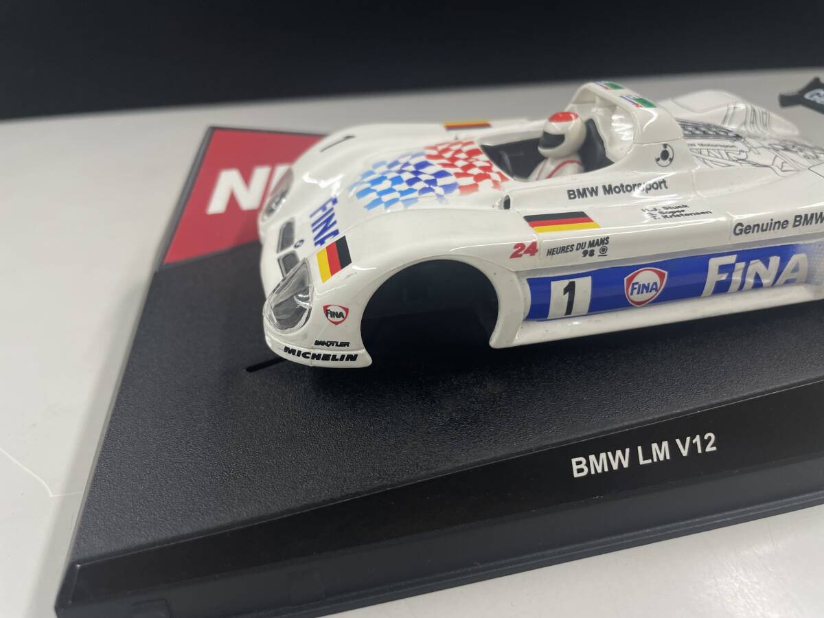 スロットカー/NINCO/ BMW LM 12/#1/1：32 /ジャンク/動作未チェック の画像9