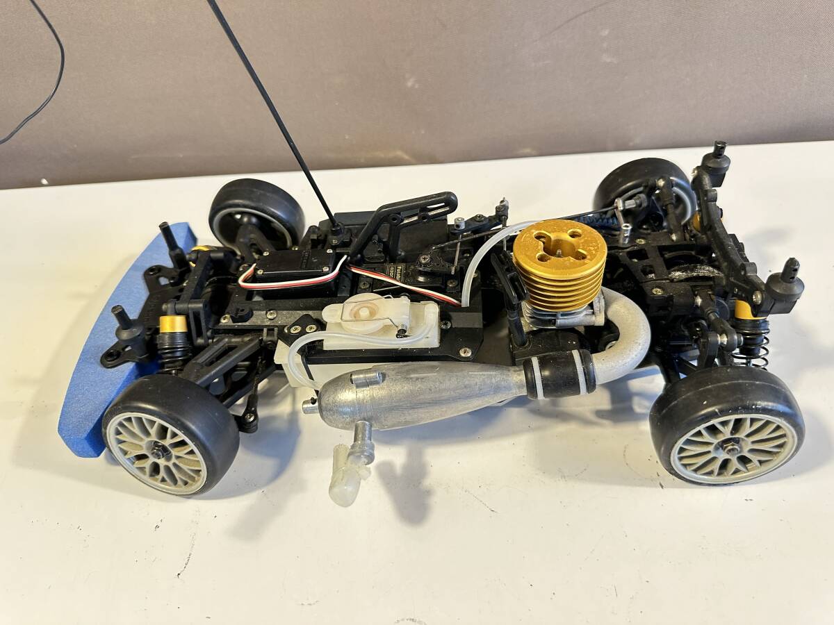  engine RC car KYOSHO total length 37.5.USED not yet test 