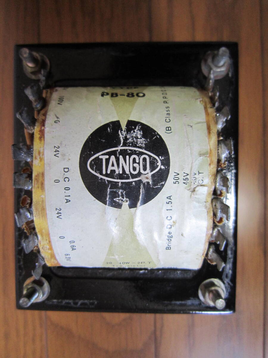 TANGO 電源トランス　PB－８０_画像4