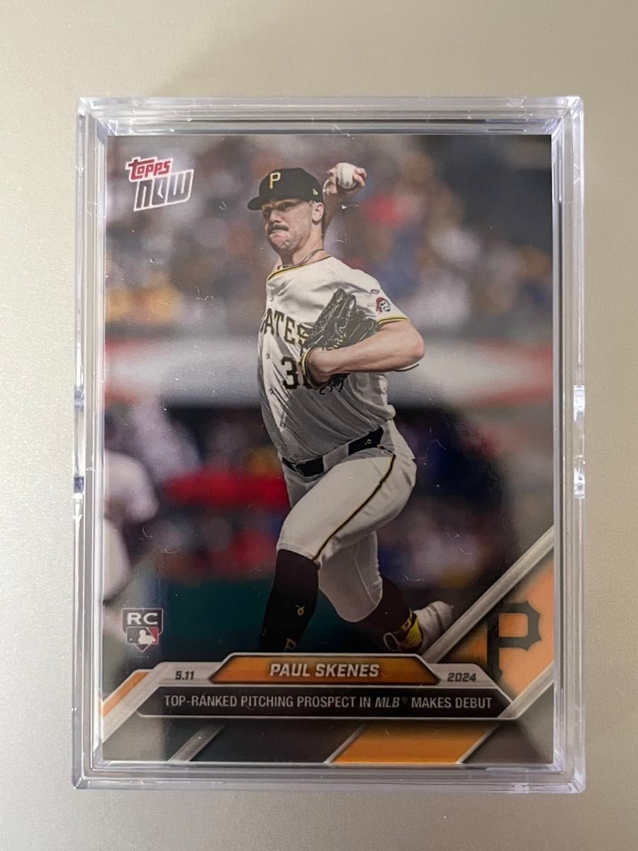2024 Topps Now Paul Skenes 179 MLB Debut ポールスキーンズ RC 2024 Topps Now Paul Skenes 179 MLB Debut ポールスキーンズ RC