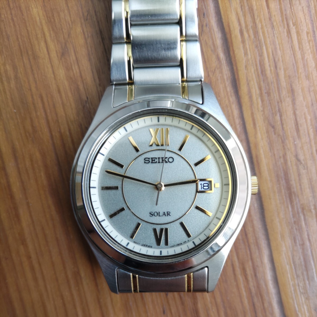 SEIKO SOLAR ソーラーV147-0AE0_画像6