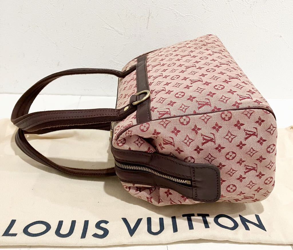 LOUIS VUITTON ★ 美品 ルイヴィトン ジョセフィーヌPM モノグラムミニ チェリー ハンドバッグ バッグ_画像5