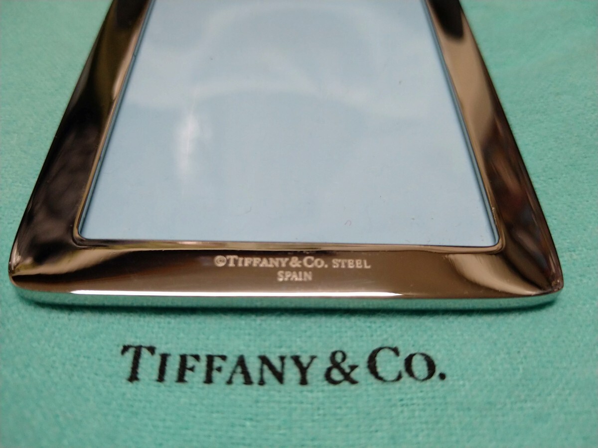 【超レア品】非売品 新品未使用 TIFFANY & CO. ｘデルタ航空 ティファニーのミラースチール製ラゲッジタグ_画像6