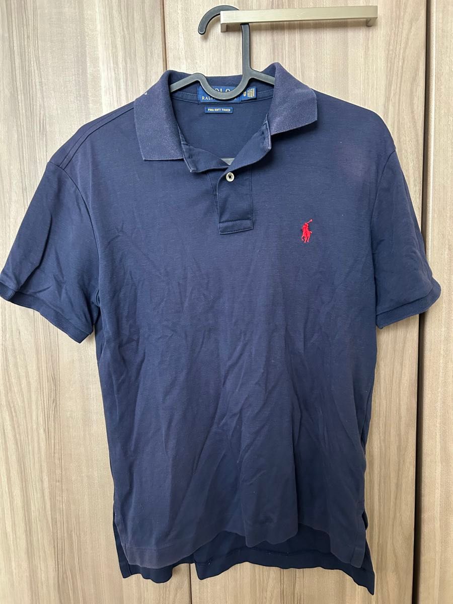 ラルフローレン　ポロシャツ　ネイビー　XS ポロシャツ POLO 半袖ポロシャツ