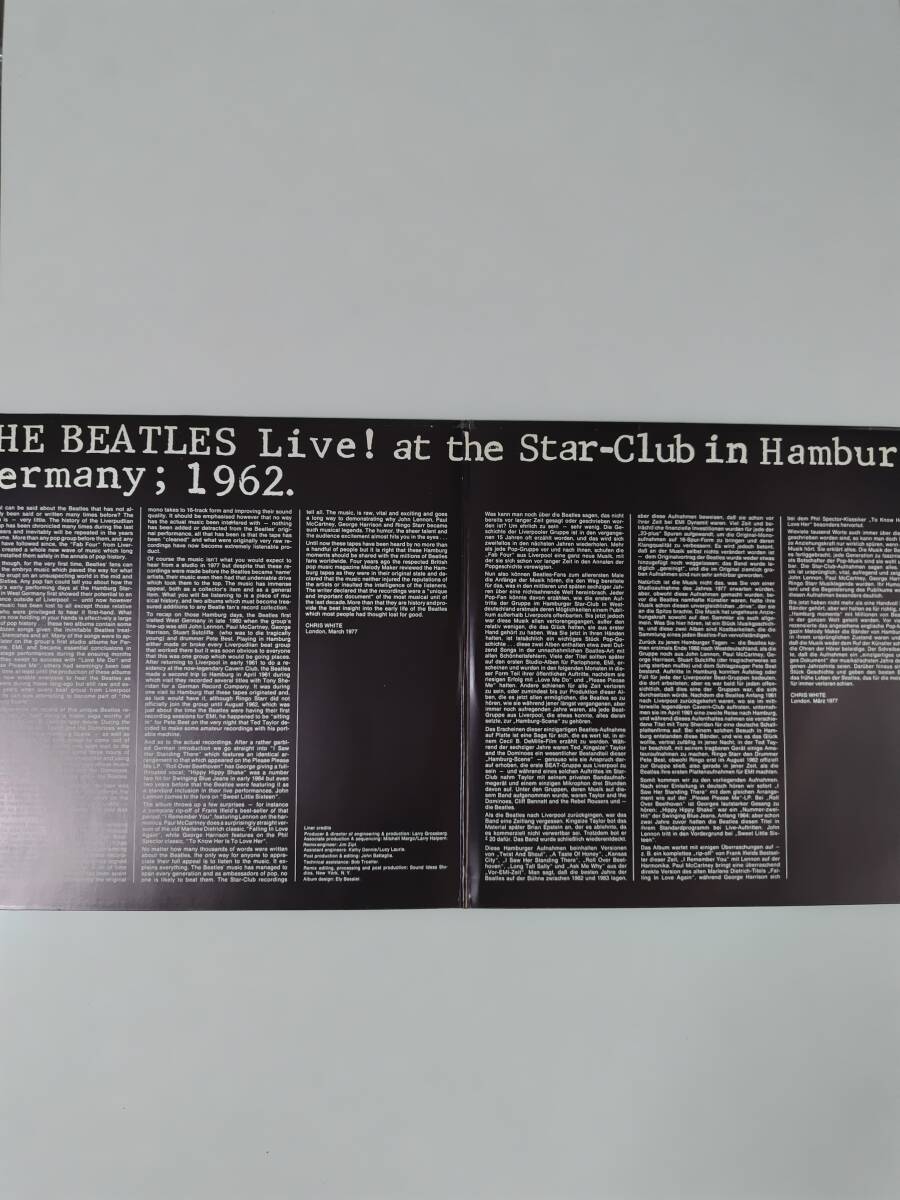 The Beatles ビートルズ Live! At The Star-Club in Hamburg Germany 1962の画像3