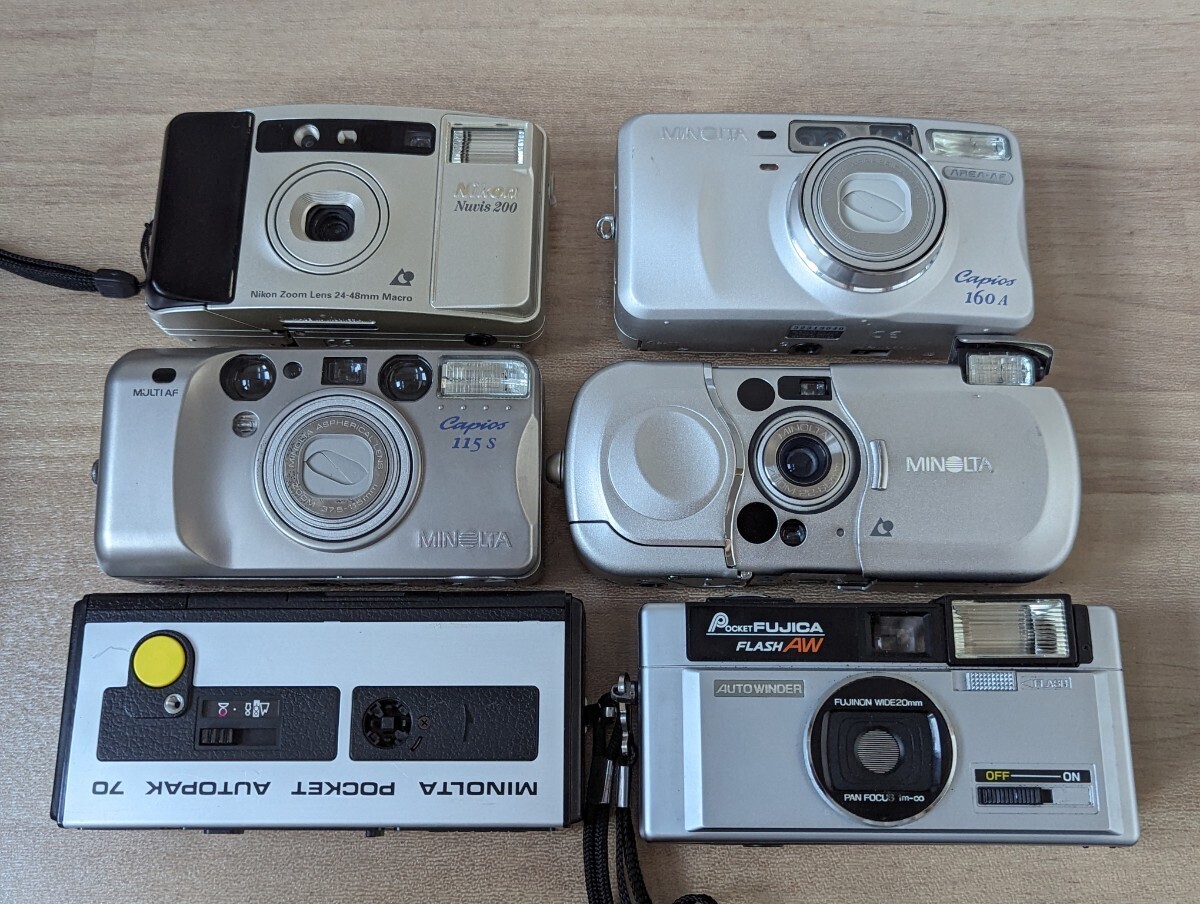  compact film camera *OLYMPUS μ*Canon IXY*FUJIFILM MINOLTA KONICA Nikon etc. * Olympus Canon Fuji Film 