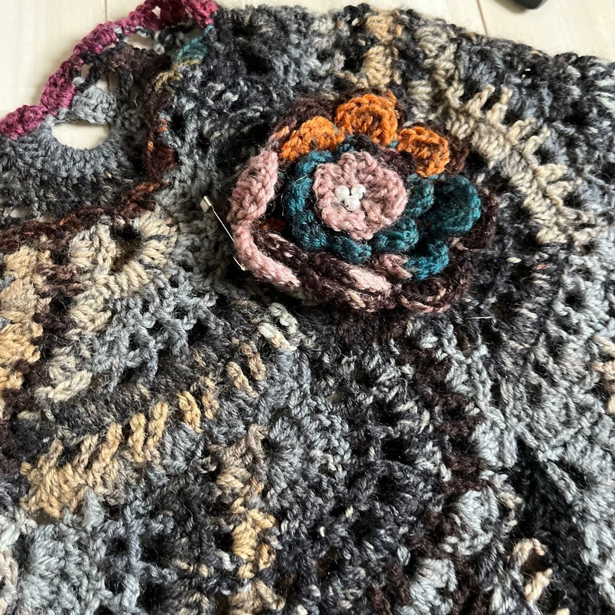 かぎ針編み ポンチョ ハンドメイド トップス ニット|Yahoo かぎ針編み ポンチョ ハンドメイド トップス ニット|Yahoo