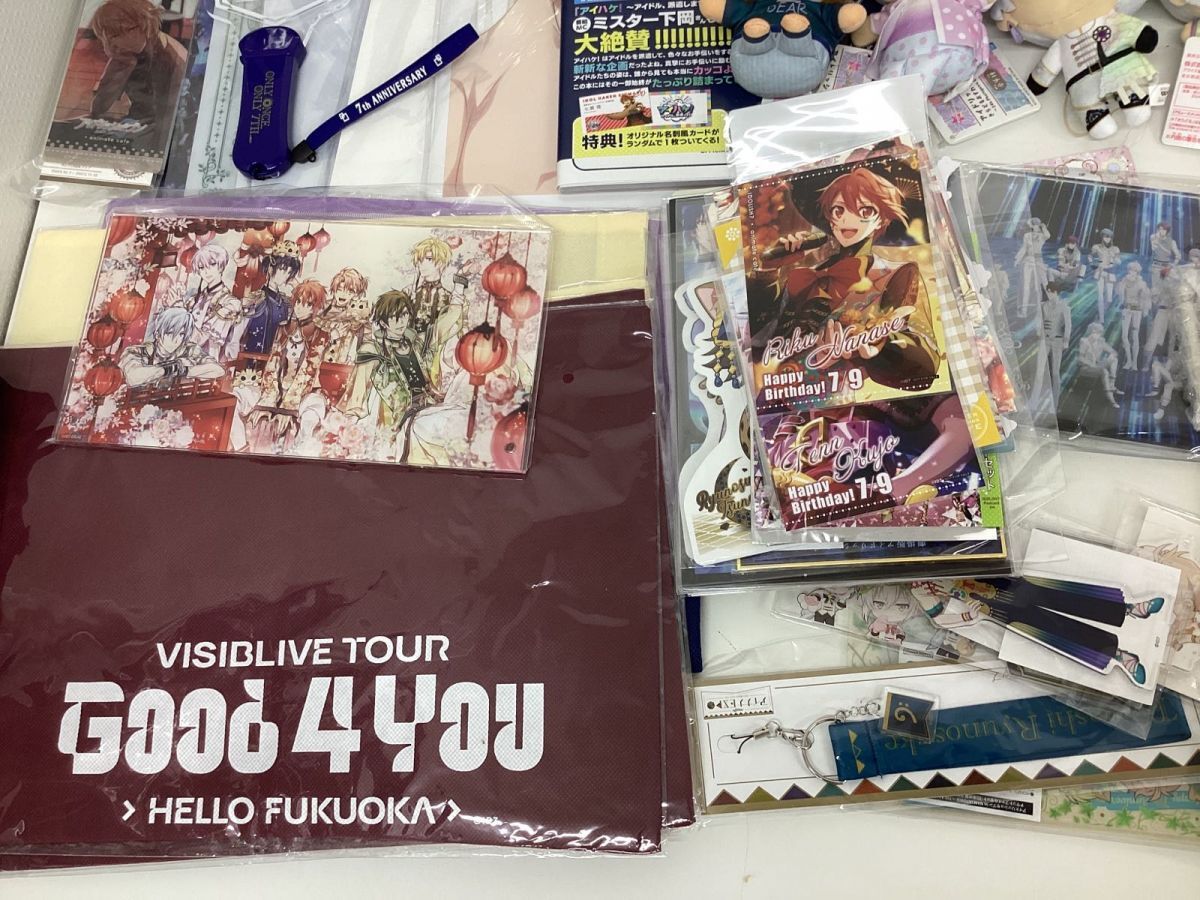 【現状】 アイドリッシュセブン アイナナ グッズ まとめ売り 缶バッジ クリアファイル キーホルダー バッグ DVD Blu-ray 他の画像5