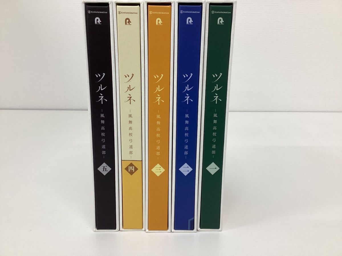 【現状】DVD ツルネ -風舞高校弓道部- 全5巻セットの画像5