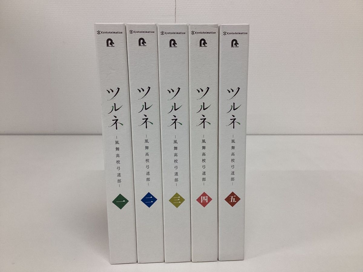 【現状】DVD ツルネ -風舞高校弓道部- 全5巻セットの画像4