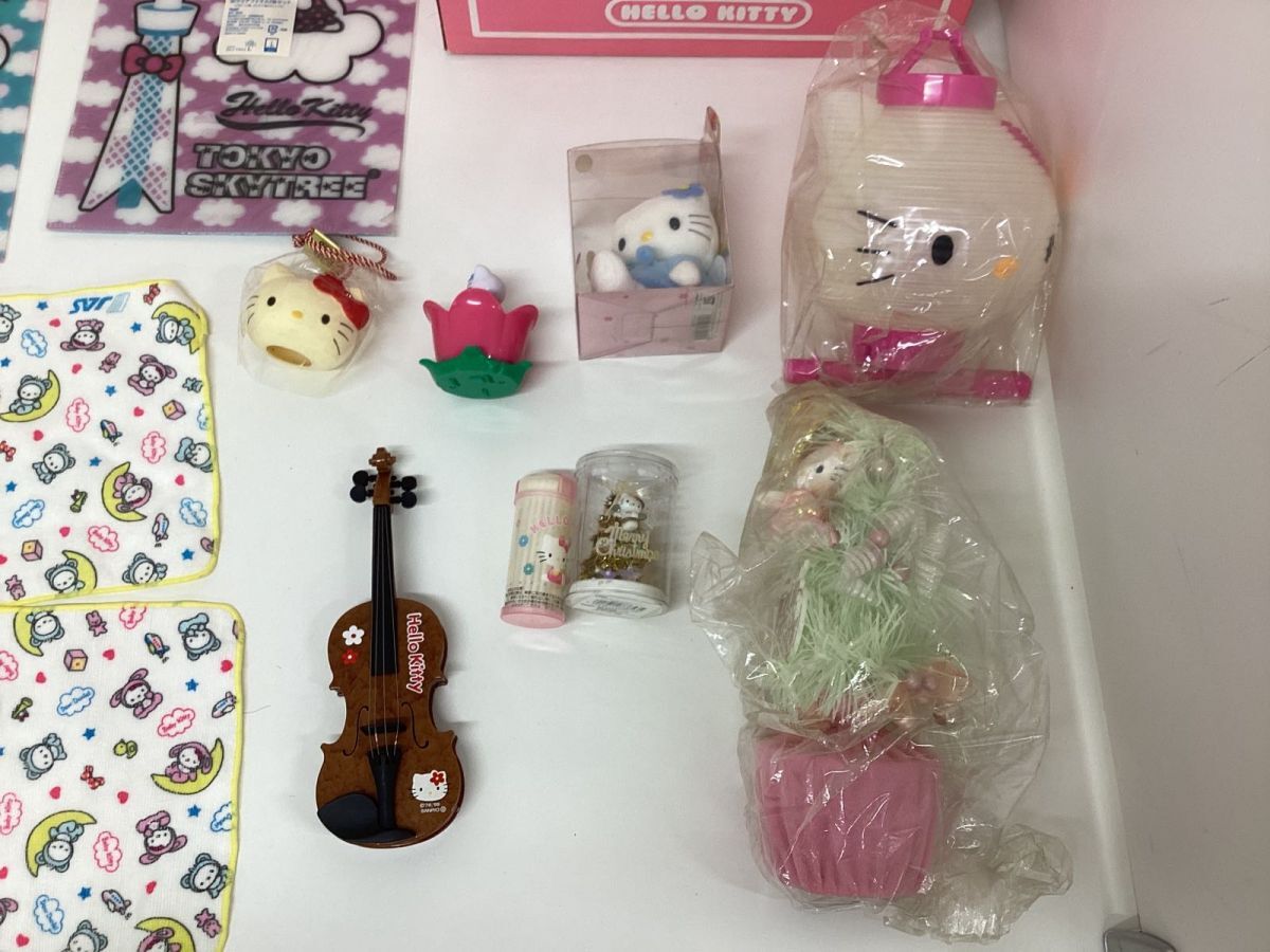 [ включение в покупку не возможно / текущее состояние ] Sanrio Hello Kitty товары продажа комплектом бытовая хлебопечь прозрачный файл полотенце др. / Sanrio