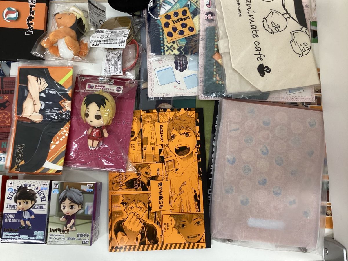[ including in a package un- possible / present condition ] Haikyu!!!! goods set sale figure mascot clear file other / Hyuga city ..