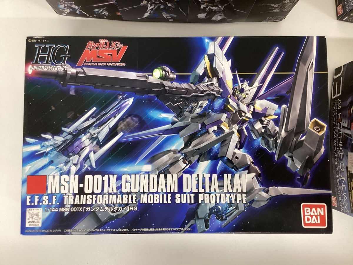 [ текущее состояние ] gun pra HG RG продажа комплектом Gundam Delta kai fly Roo Wing Gundam EWe-ru Strike Gundam / детали отсутствует есть 