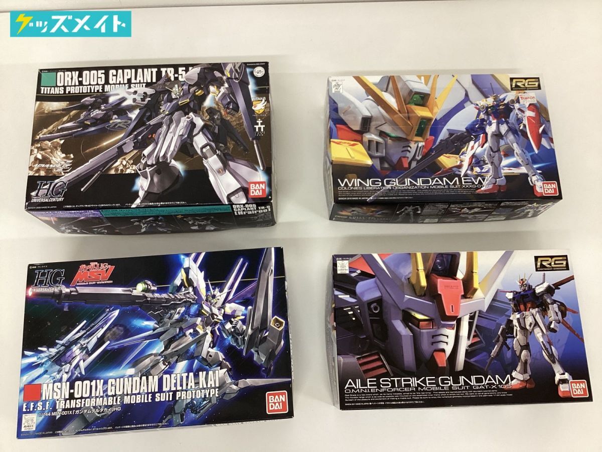 [ текущее состояние ] gun pra HG RG продажа комплектом Gundam Delta kai fly Roo Wing Gundam EWe-ru Strike Gundam / детали отсутствует есть 