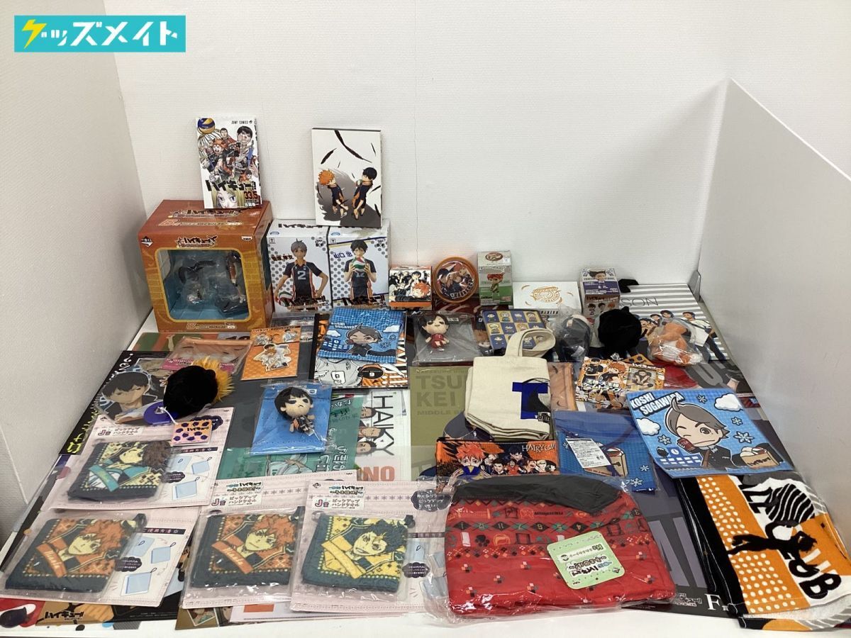 [ including in a package un- possible / present condition ] Haikyu!!!! goods set sale figure clear file towel other /. mountain . male Yamaguchi . other 