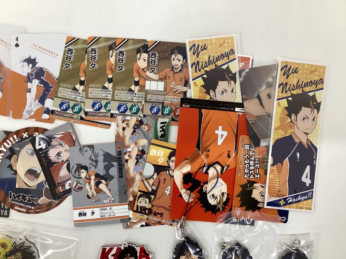 [ текущее состояние ] Haikyu!!!! запад .. товары продажа комплектом Cara разделение Raver ремешок акрил брелок для ключа карта др. 