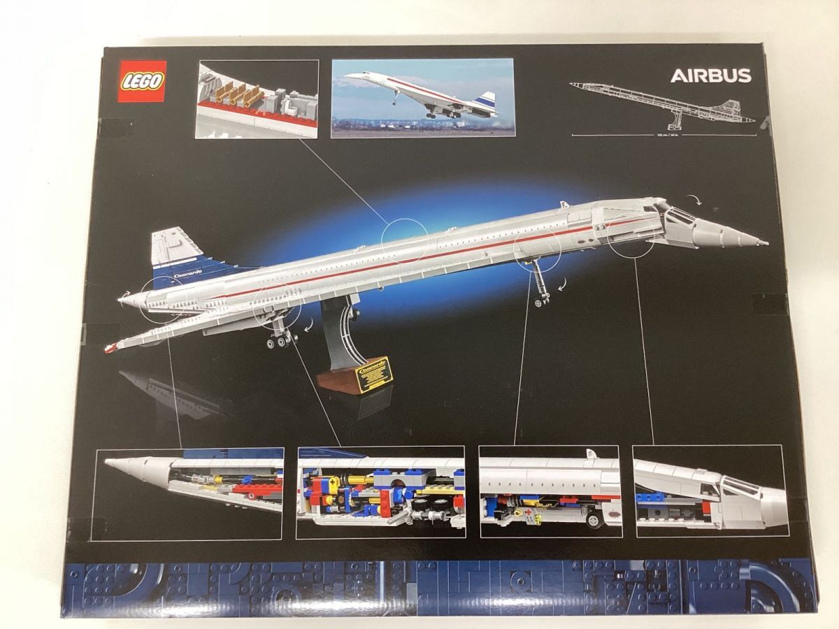 [ включение в покупку не возможно / нераспечатанный ]LEGO Lego ICONS Concorde AIRBUS 10318 2083pcs