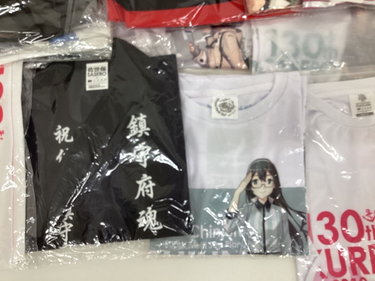 【現状】艦隊これくしょん グッズ まとめ売り Tシャツ バッグ タオル 他 / 艦これ_画像9