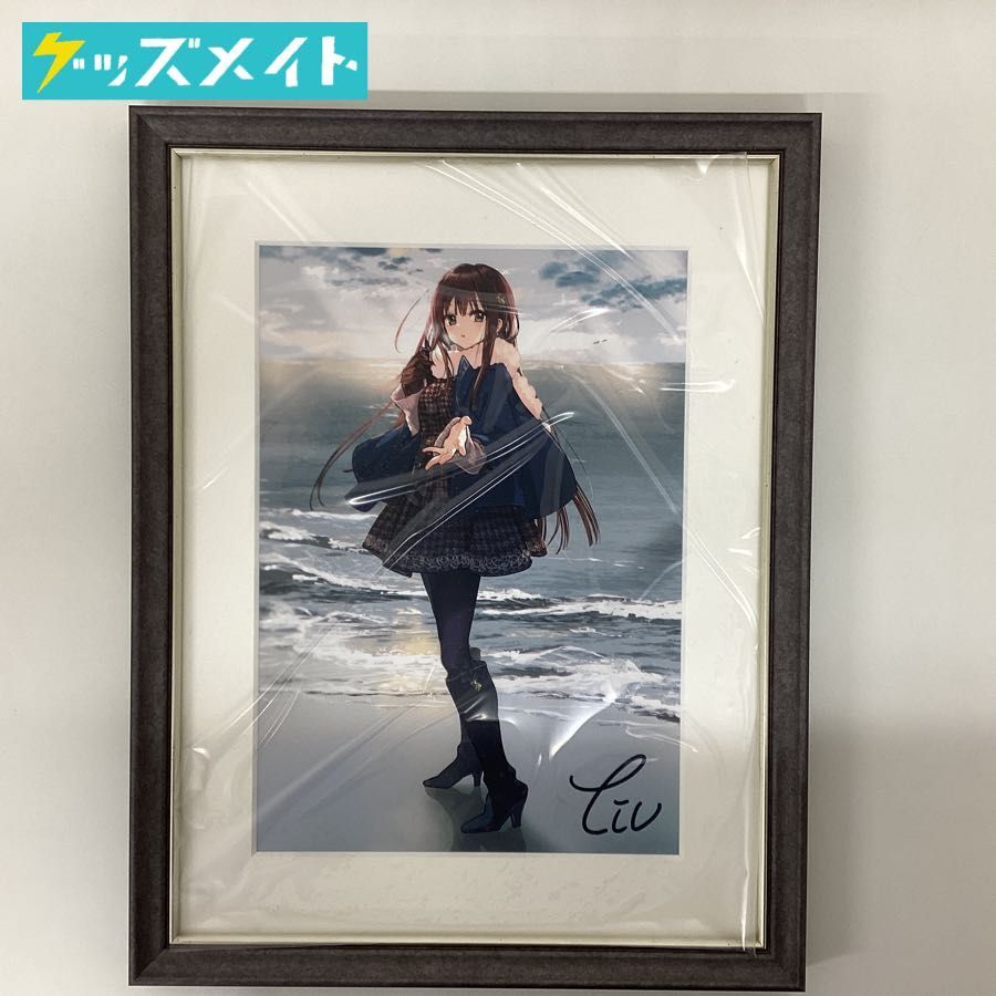 カントク先生 描き下ろし A3プレミアムビジュアルグラフ C104 匿名配送 同梱不可/現状】 tiv先生複製サイン入りC103 限定A4プレミアム
