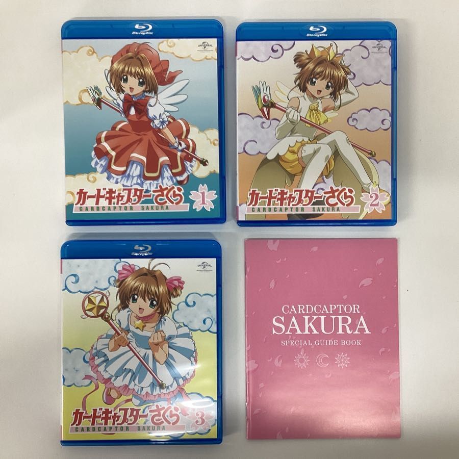 [ текущее состояние ] Cardcaptor Sakura Blu-ray 1~3 шт место хранения BOX имеется 