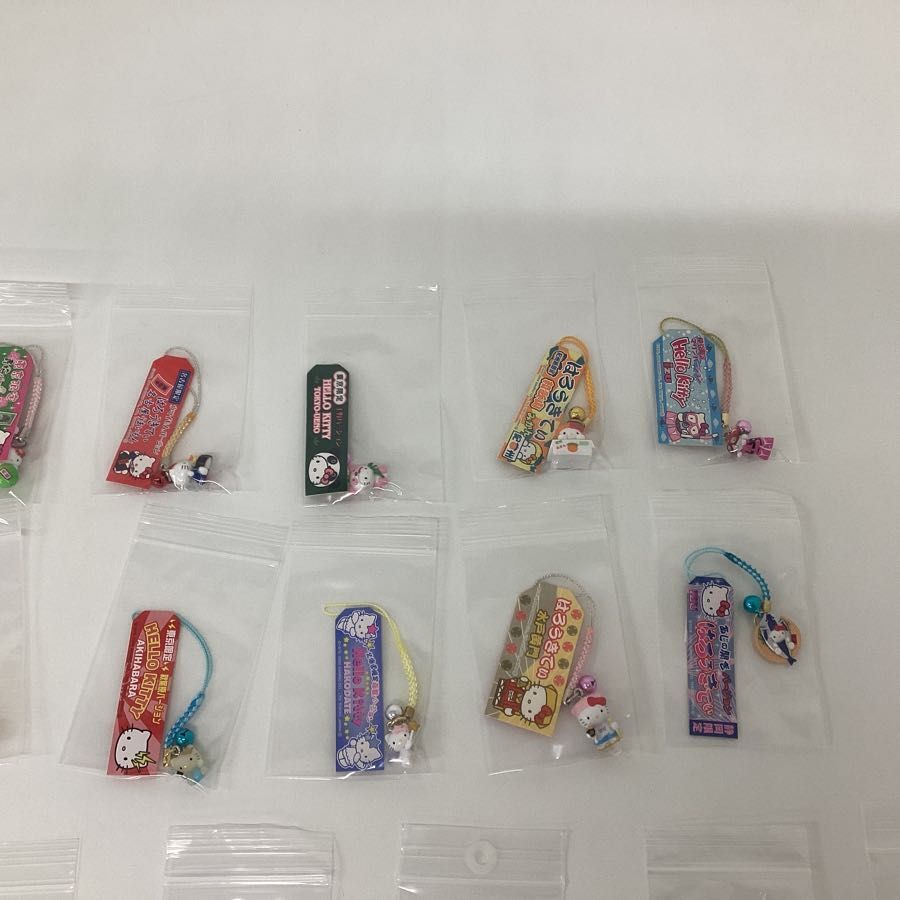 [ текущее состояние ]Sanrio Sanrio . данный земля Hello Kitty netsuke ремешок продажа комплектом Tokyo Nagoya Nara др. 