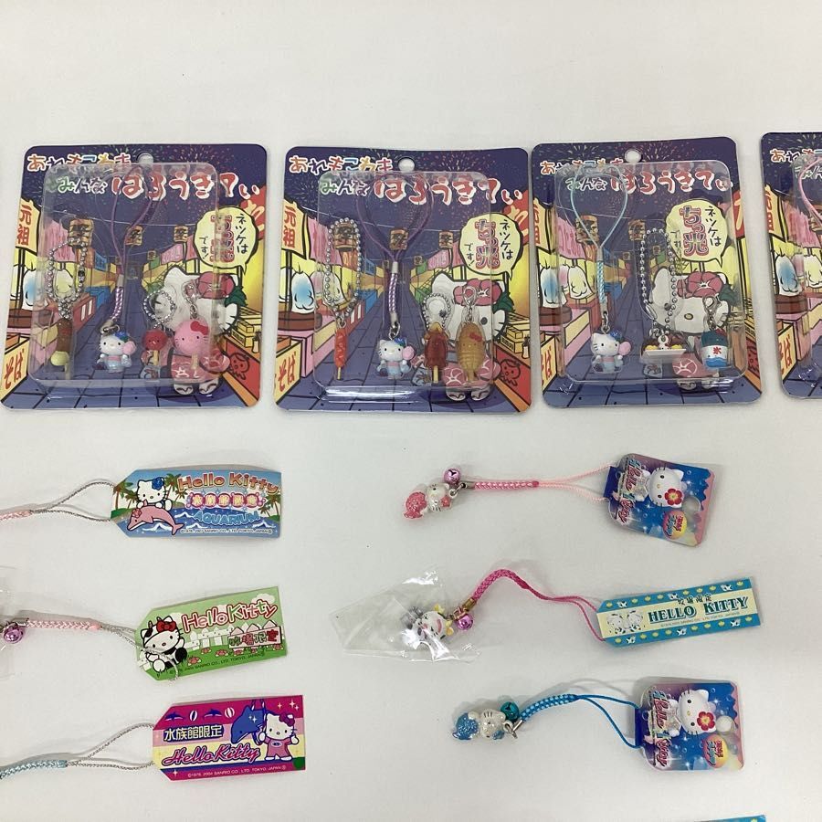 [ текущее состояние ]Sanrio Sanrio Hello Kitty netsuke ремешок продажа комплектом аквариум праздник ранчо русалка др. 