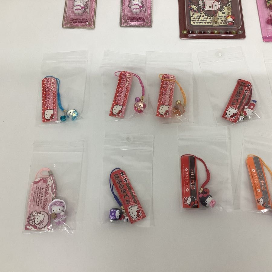 [ present condition ]Sanrio Sanrio Hello Kitty netsuke strap set sale Lolita fashion kokeshi monogatari Lucky color other 