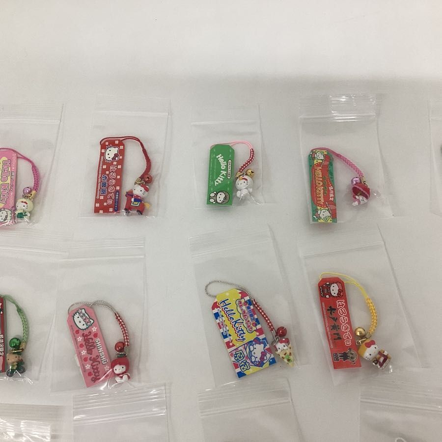 [ present condition ]Sanrio Sanrio . present ground Hello Kitty netsuke strap set sale Matsumoto castle light .. Shinshu other 