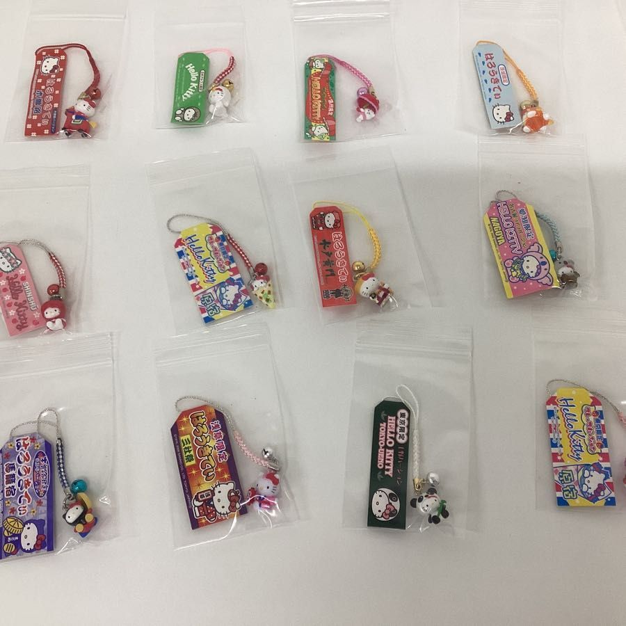 [ present condition ]Sanrio Sanrio . present ground Hello Kitty netsuke strap set sale Matsumoto castle light .. Shinshu other 