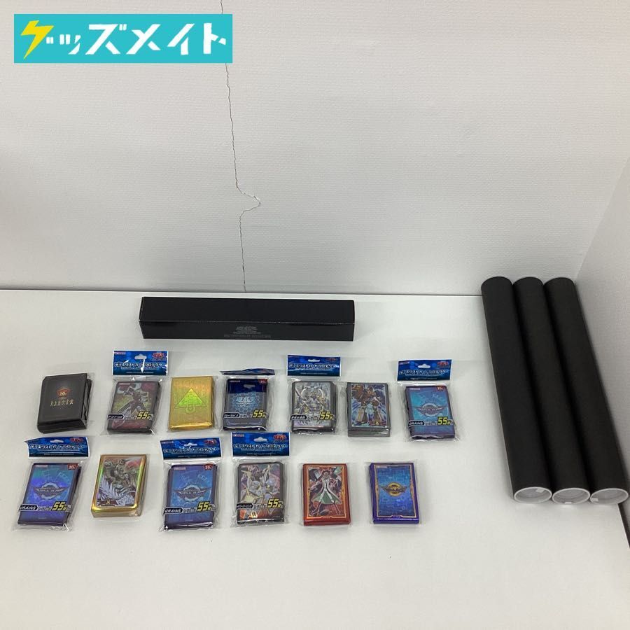 【現状】 遊戯王 グッズ まとめ売り カードスリーブ 20th ANNIVERSARY DUELIST BOX 他_画像1