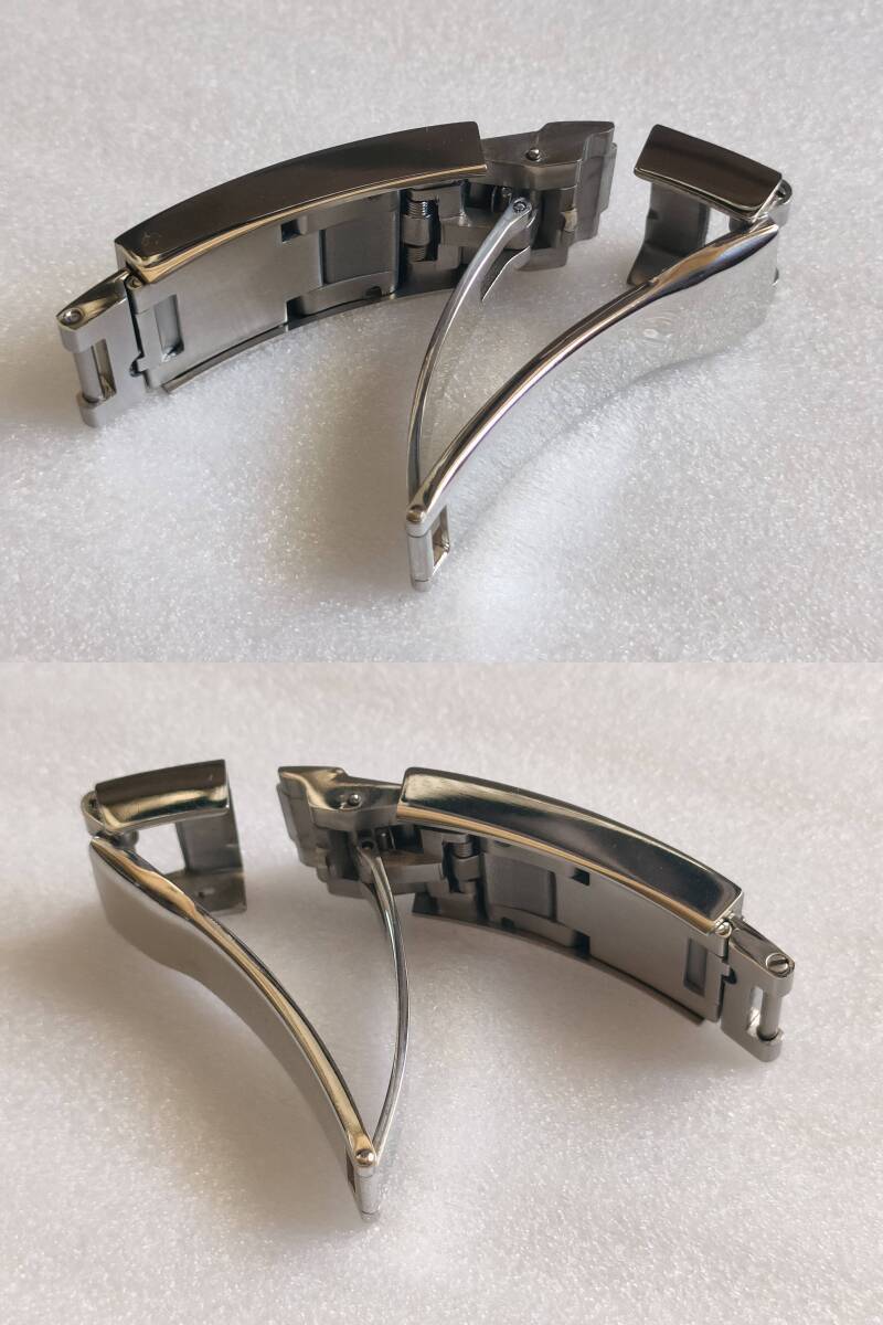 [ new goods ] stainless steel buckle g ride lock Class p Rolex correspondence silver interchangeable goods 