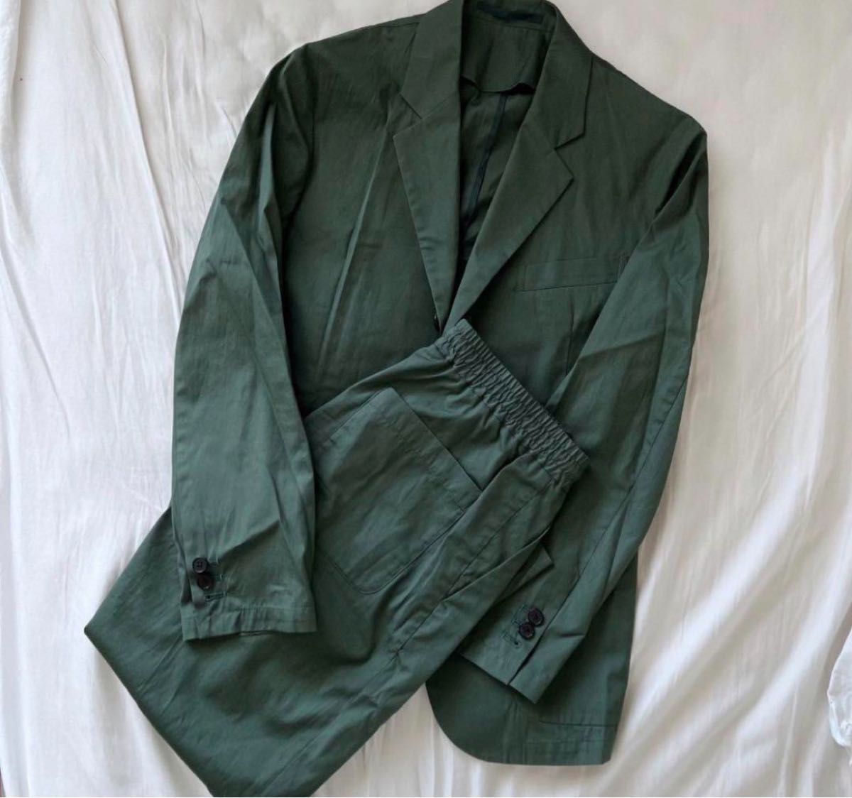 CABaN セットアップ スーツ ジャケット スラックス パンツ S CABaN セットアップ スーツ ジャケット スラックス パンツ S