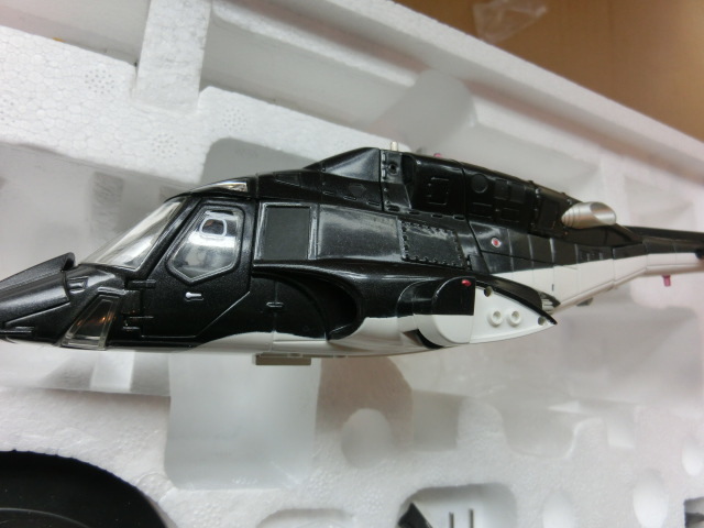 中古◆新世紀合金 1/48 AIRWOLF SGM-08 限定版メタリックボディ仕様◆エアーウルフ ユニバーサル アオシマの画像9