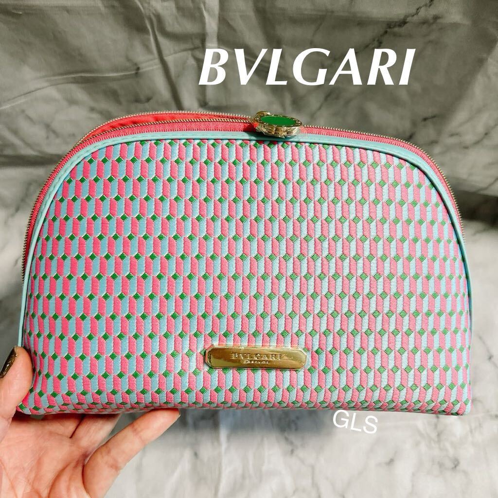 レア 箱なし 未使用本物 ブルガリ ポーチ ノベルティ 刺繍 香水 レア 箱なし 未使用本物 ブルガリ ポーチ ノベルティ 刺繍 香水