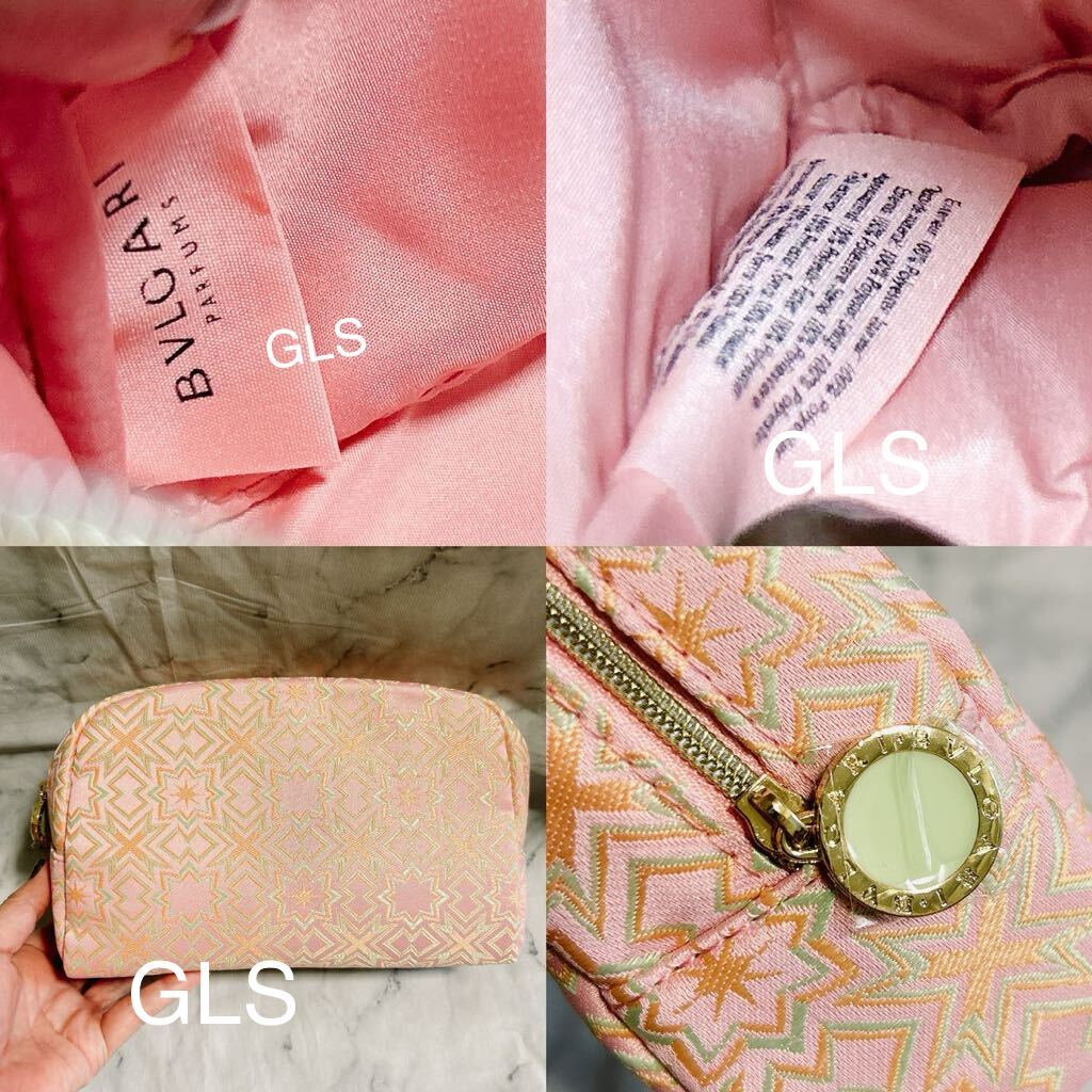 レア 箱なし 訳あり 未使用本物 ブルガリ ポーチ 刺繍 レア 箱なし 訳あり 未使用本物 ブルガリ ポーチ 刺繍