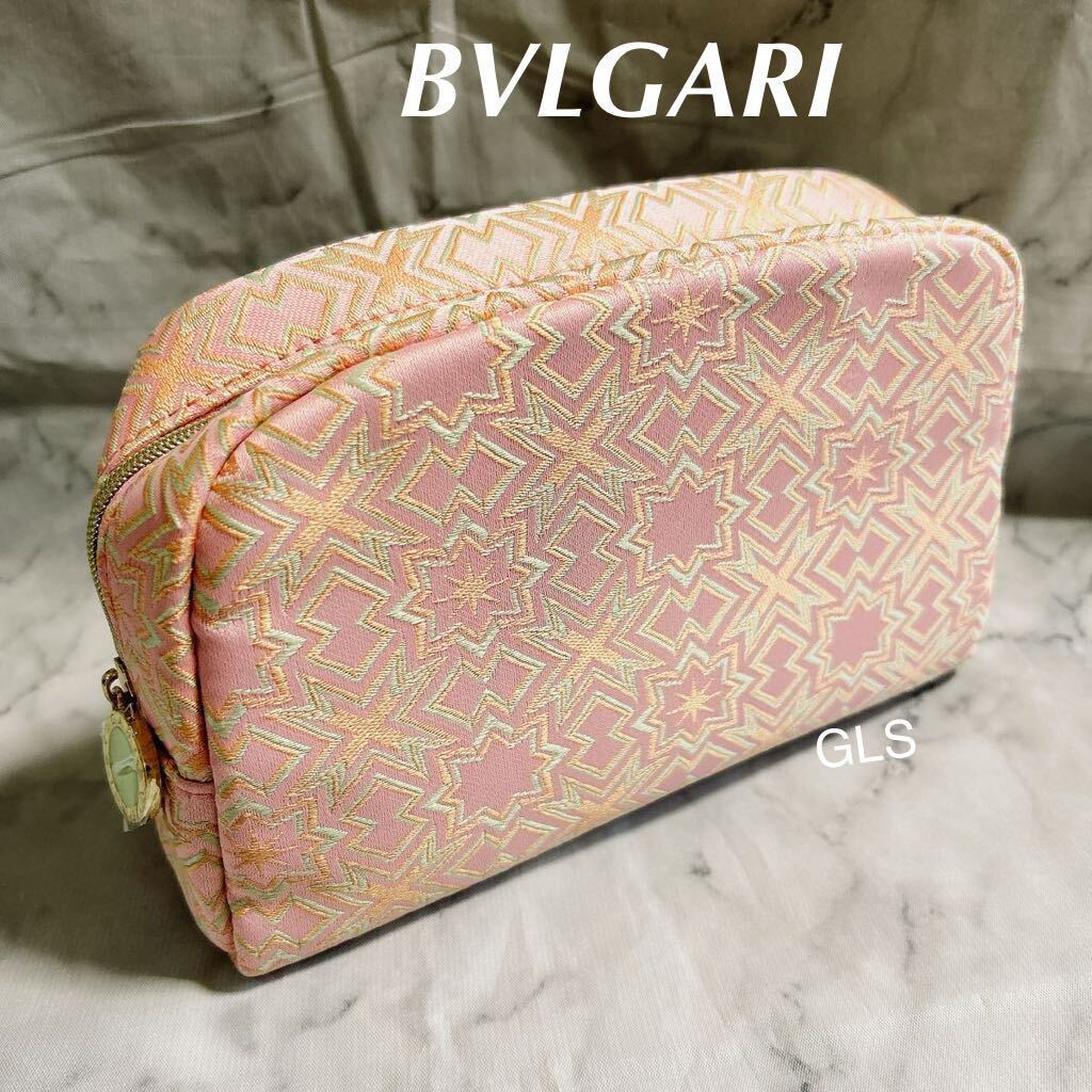 レア 箱なし 訳あり 未使用本物 ブルガリ ポーチ 刺繍 レア 箱なし 訳あり 未使用本物 ブルガリ ポーチ 刺繍