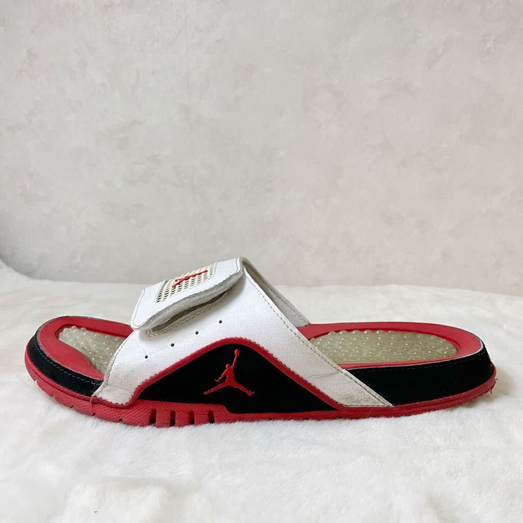 NIKE Nike воздушный Jordan сандалии гидро 27.0cm белый × чёрный × красный 