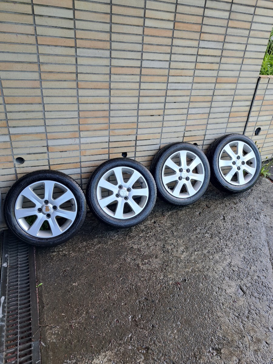 三菱アイ　i　夏タイヤ純正ホイールセット　145/65R15　175/55R15_画像1