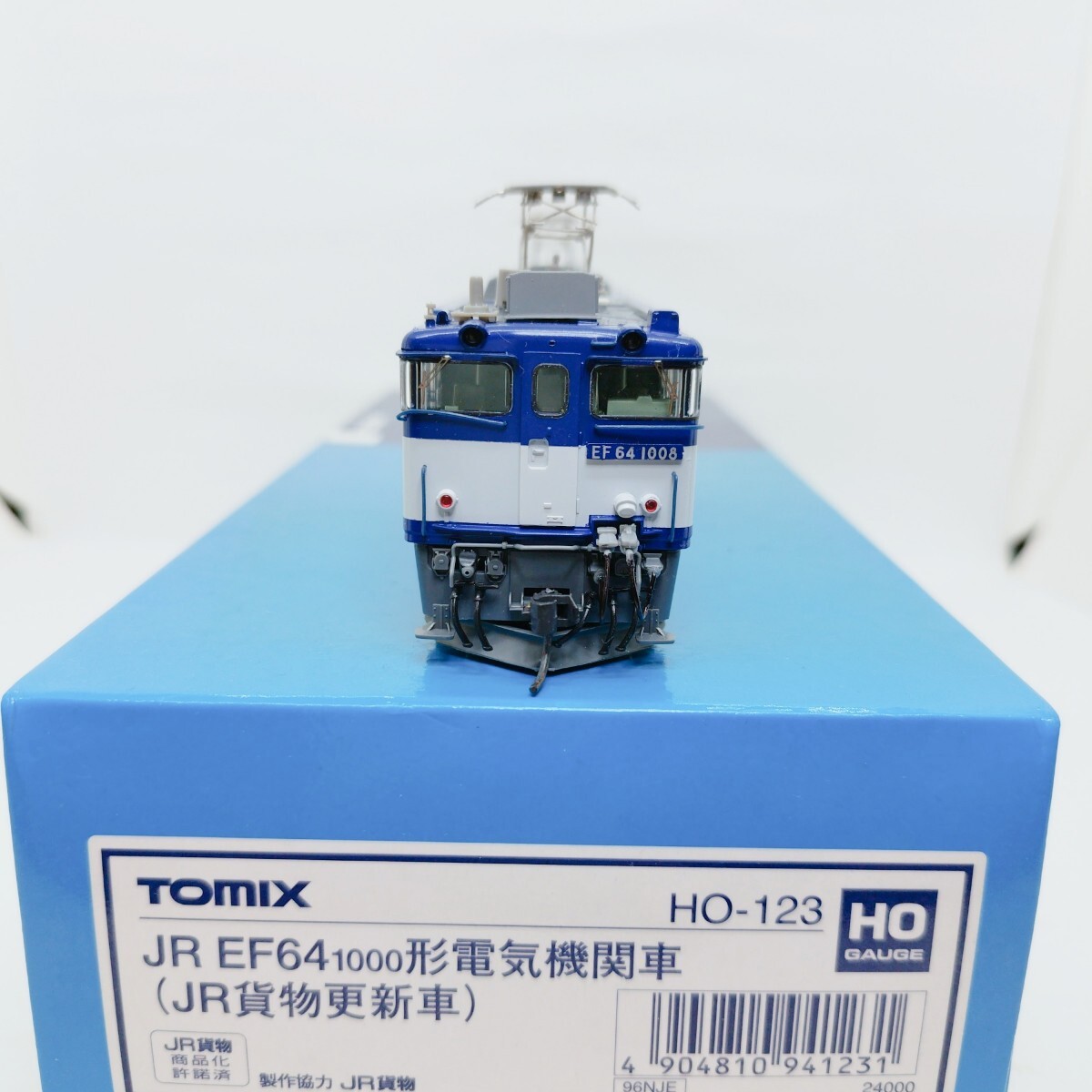 TOMIX HO-123 JR EF64 1000形 電気機関車 JR貨物更新車 両ヘッド点灯OK 動作良好_画像2
