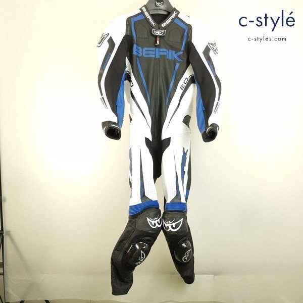 O153c [ popular ] BERIK Berik racing suit 50 multicolor leather RACE-DEP2.0 motorcycle supplies | other G