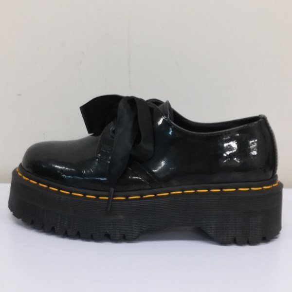 O211b [人気] Dr.Martens ドクターマーチン HOLLY UK4 ブラック ブーツ 厚底 レディース | シューズ Gの画像2